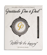 Load image into Gallery viewer, Gratitude Pen &amp; Pad Set (Matte pen edition)
