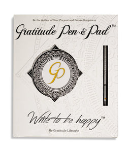 Gratitude Pen & Pad Set (Matte pen edition)