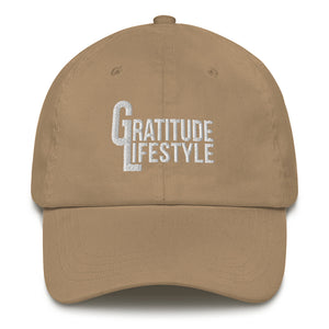 Gratitude Lifestyle Classic Cap White Stitch