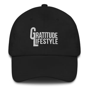 Gratitude Lifestyle Classic Cap White Stitch